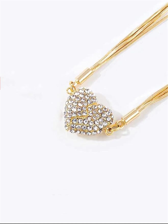 New Unique Magnetic Love Necklace Diamond