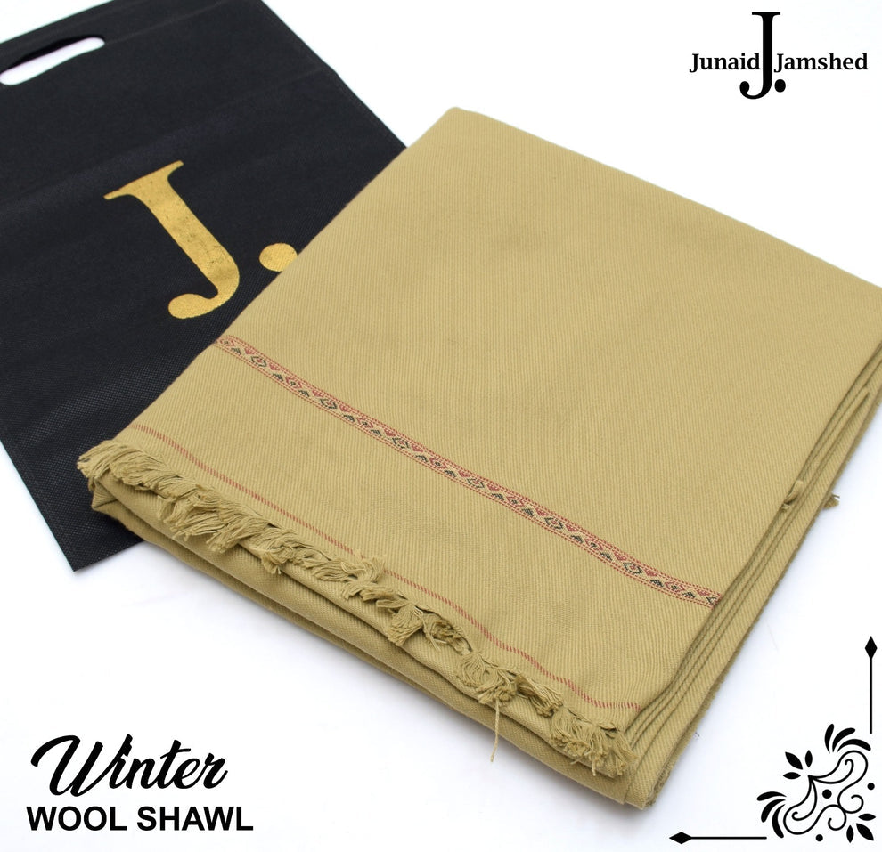 Gents Wool Shawl-Dark Skin